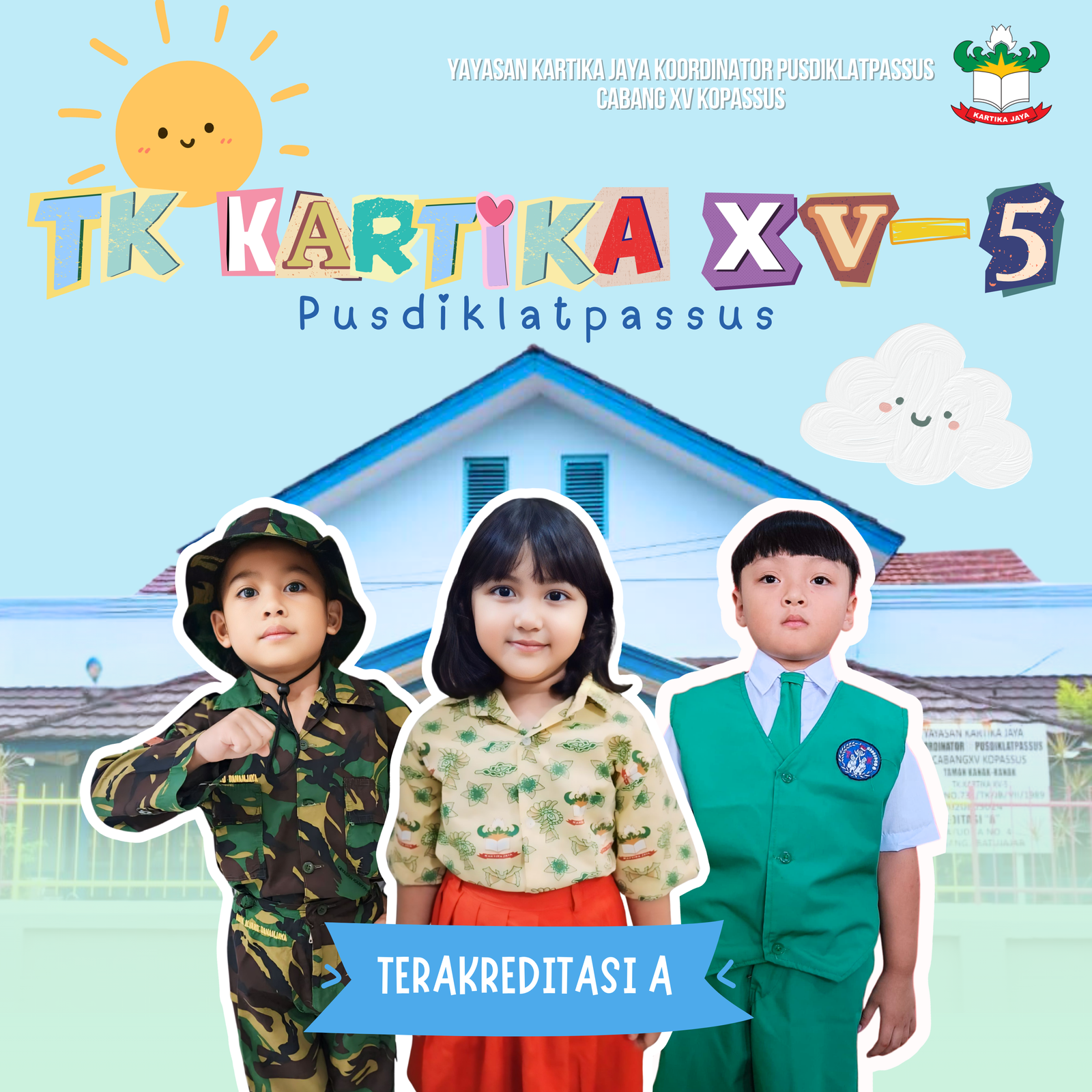 TK Kartika XV-5 Koordinator Pusdiklatpassus