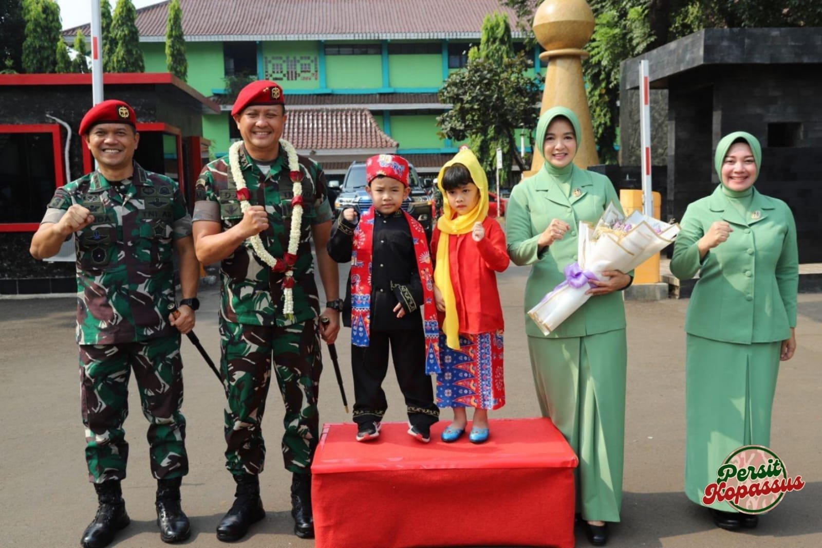 Kunjungan Kerja ke Grup 3 Kopassus