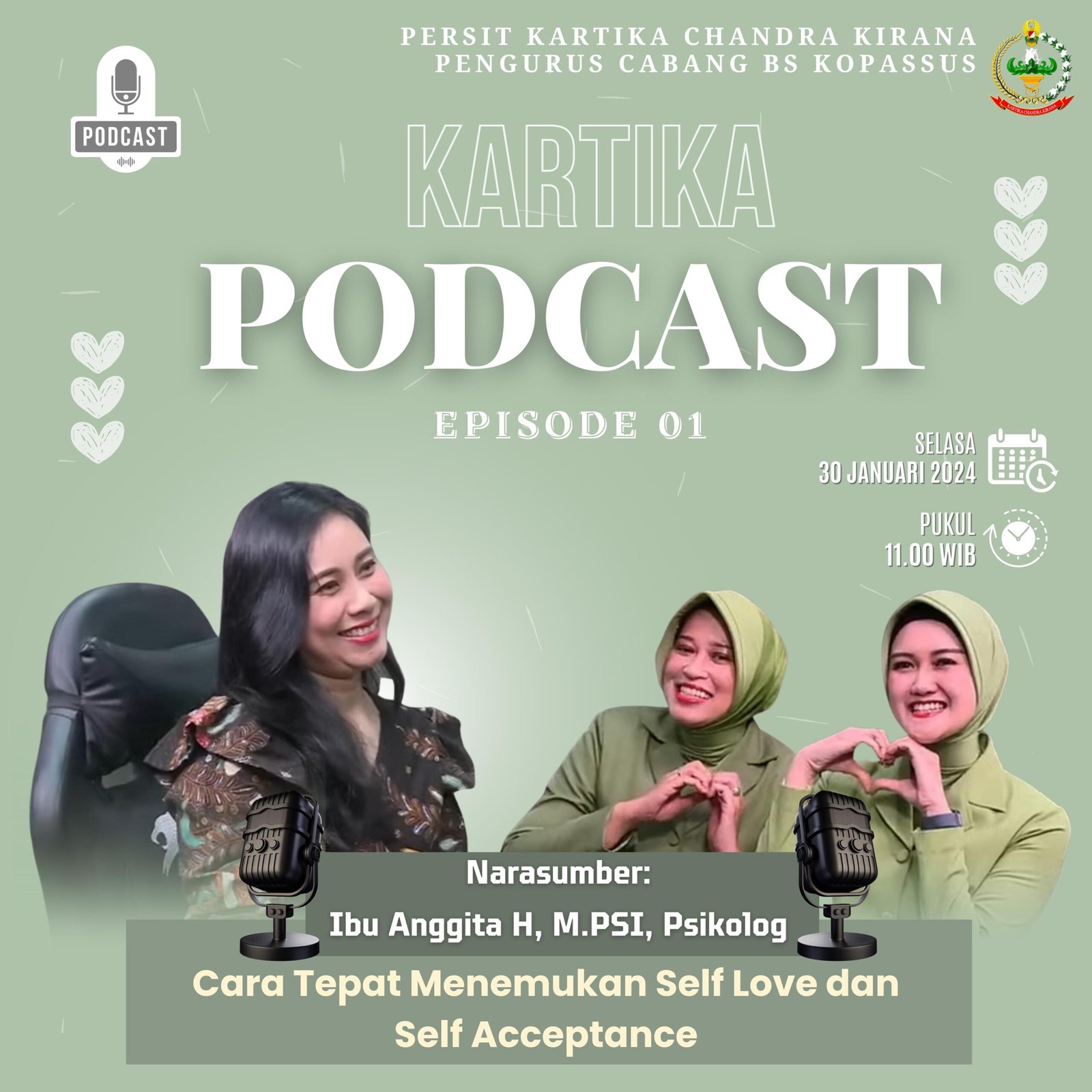 Kartika Podcast Episode 1 Cara Tepat Menemukan Self Love dan Self Acceptance