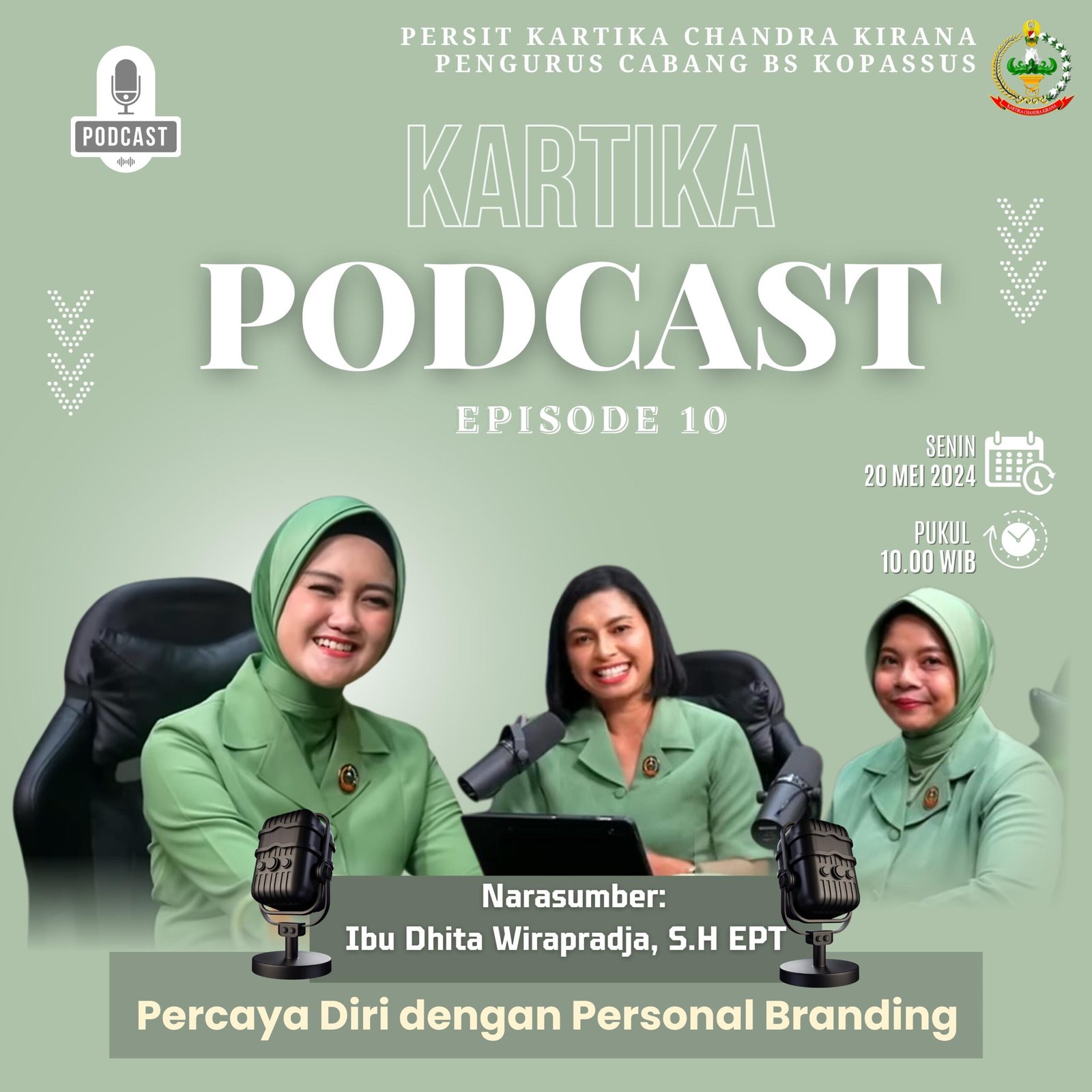 Kartika Podcast Episode 10 Percaya Diri dengan Personal Branding