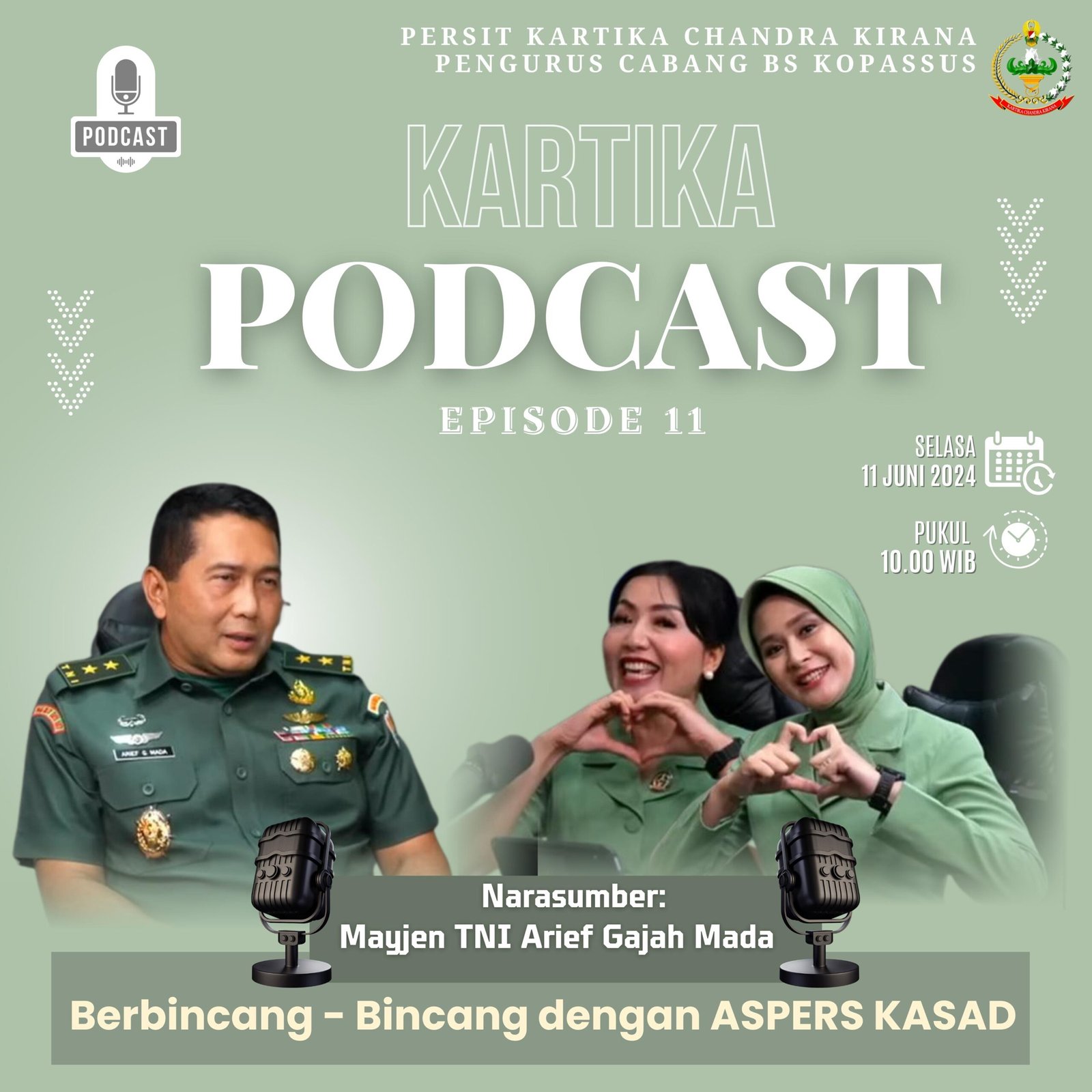 Kartika Podcast Episode 11 Berbincang-bincang dengan Aspers Kasad