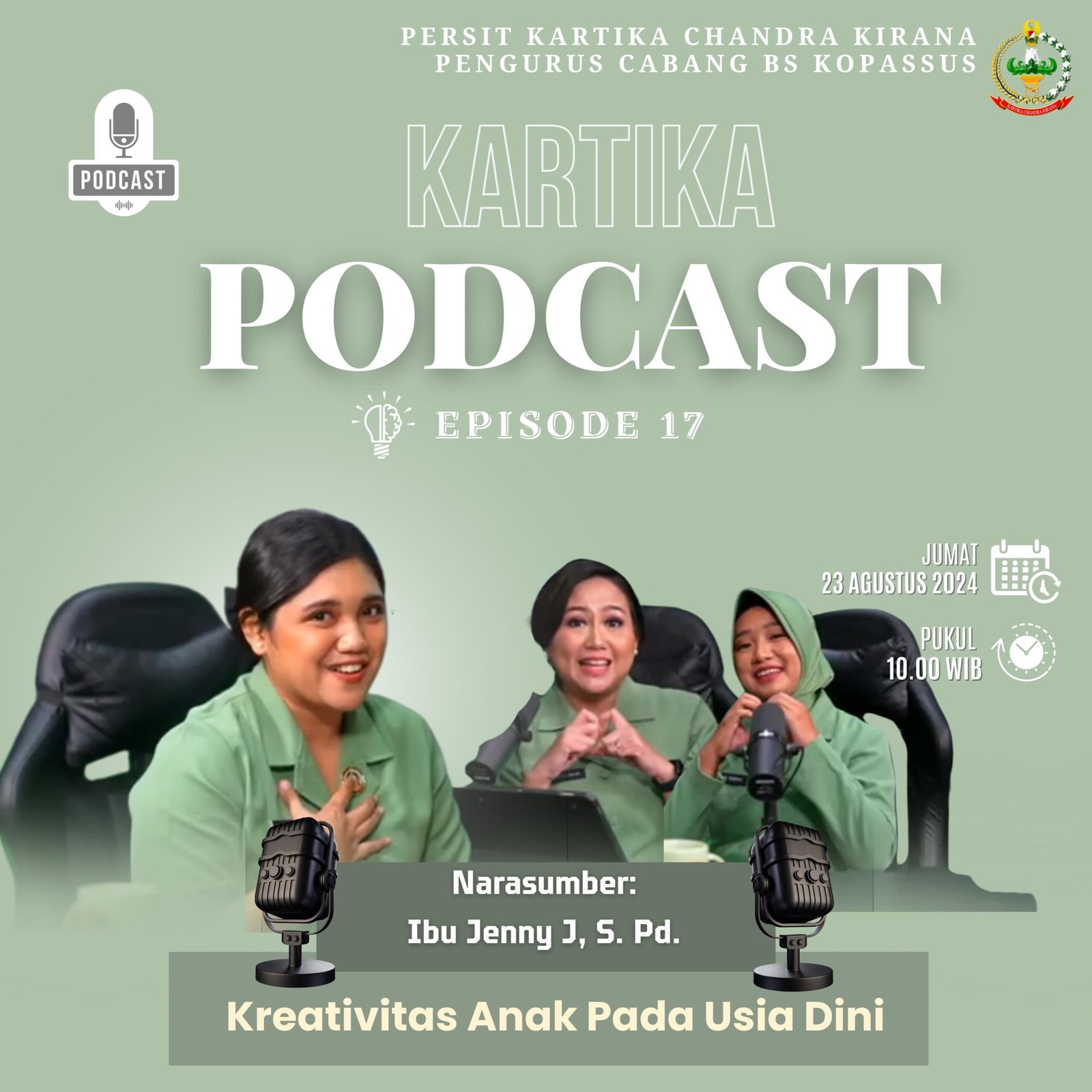 Kartika Podcast Episode 17 Kreativitas Anak pada Usia Dini