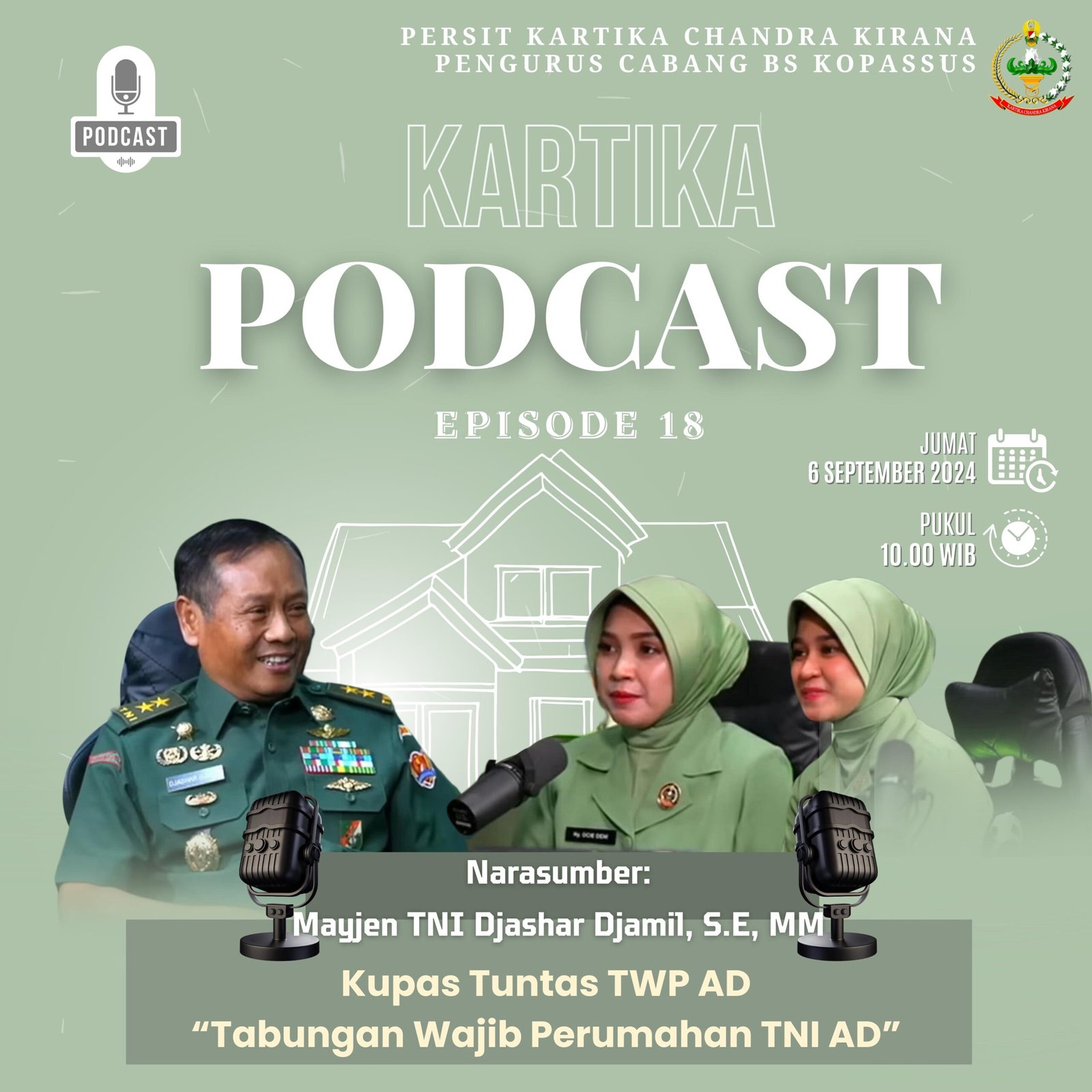 Kartika Podcast Episode 18 Kupas Tuntas TWP AD Tabungan Wajib Perumahan TNI AD