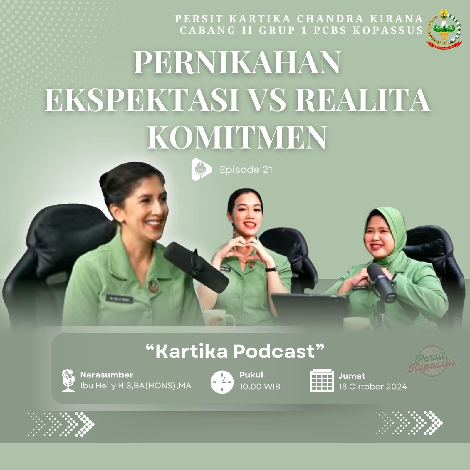 Kartika Podcast Episode 21 Pernikahan Ekspektasi VS Realita Komitmen