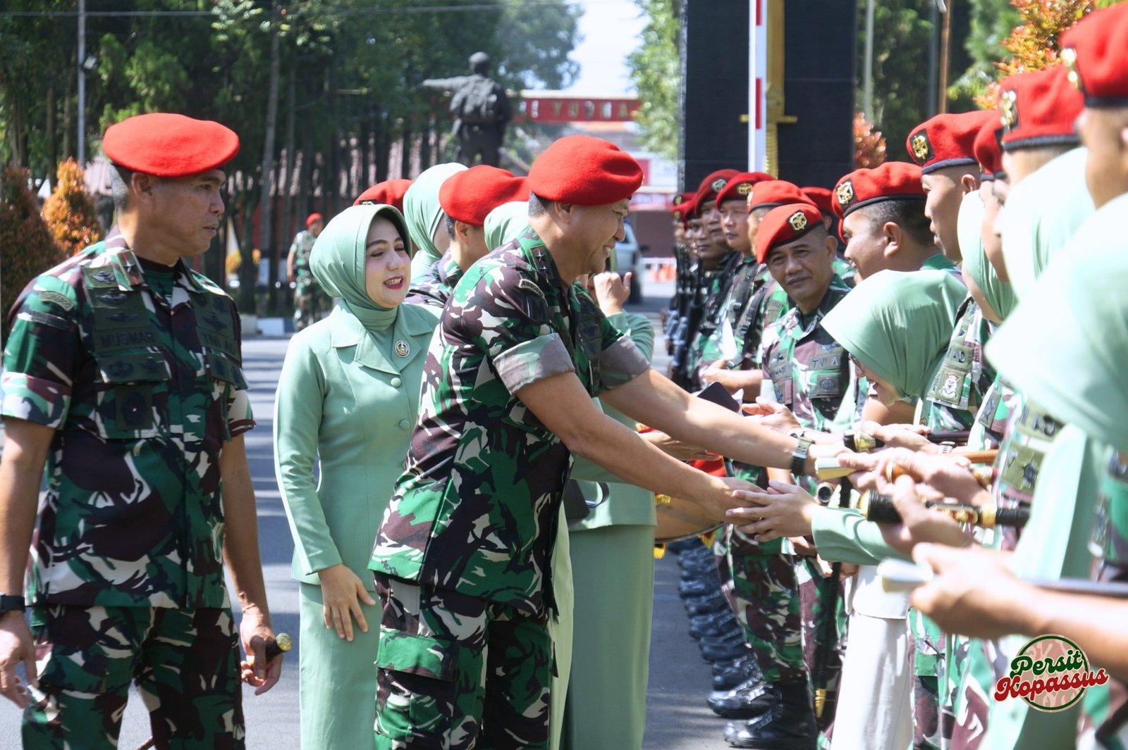 Kunjungan Kerja ke Pusdiklatpassus Kopassus