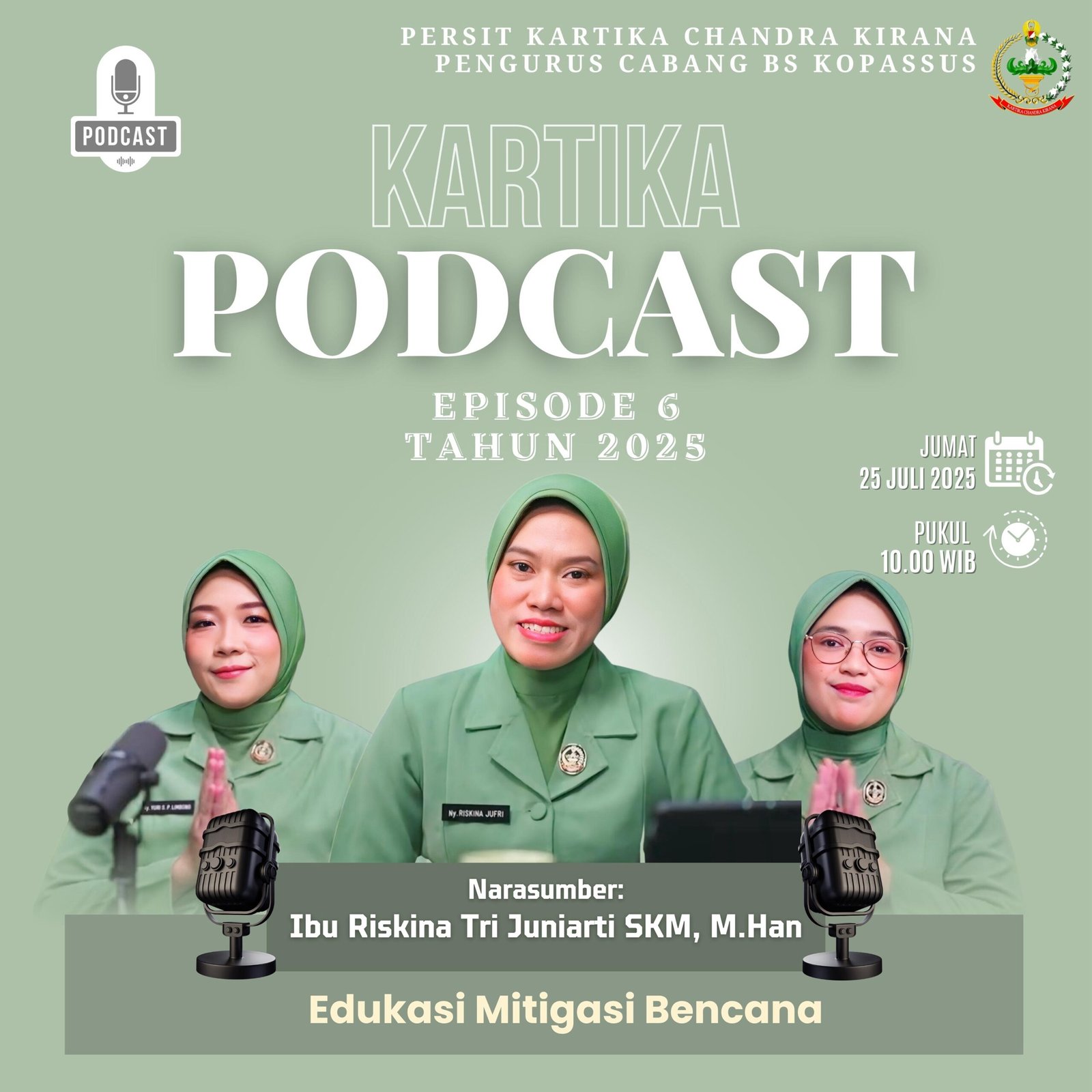 Kartika Podcast Episode 6 : Eduaksi Mitigasi Bencana