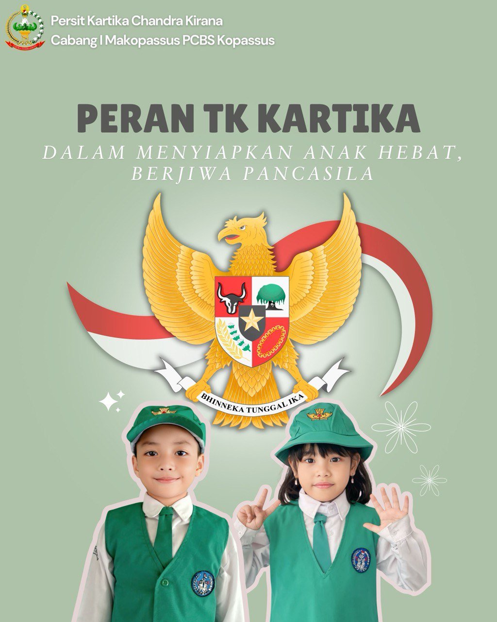 Peran TK Kartika Dalam Menyiapkan Anak Hebat, Berkarakter Pancasila